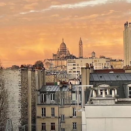 Vue Sur Le Sacre Coeur Montmartre Apartamento Paris Exterior foto